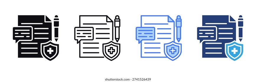 Grievance icon sheet multiple style collection
