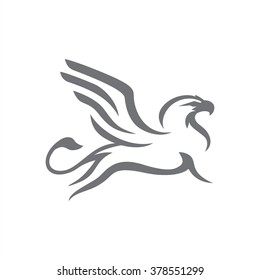 Griffin abstract gray