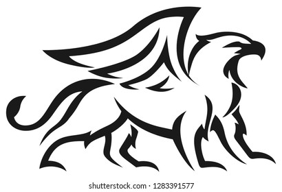 Griffin abstract lines