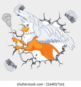 Griffin Cartoon Vector Art And Illustration