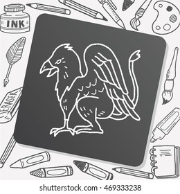 griffin doodle