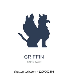 Griffin icon. Trendy flat vector Griffin icon on white background from Fairy Tale collection, vector illustration can be use for web and mobile, eps10