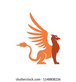 griffin icon vector