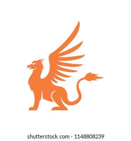 griffin icon vector