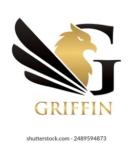 griffin inspiration for logos, icons and symbols on banners