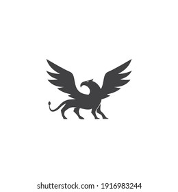 Griffin logo illustration vector design