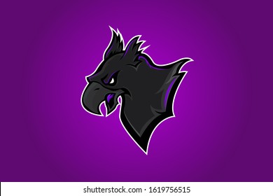 GRIFFIN MASCOT LOGO VECTOR EPS