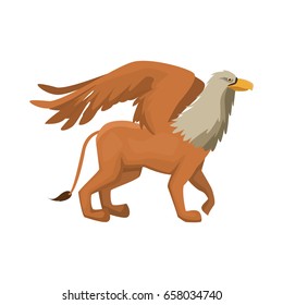 griffin mythological magic winged beast design