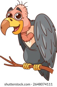 Griffin predator bird character vector illustration