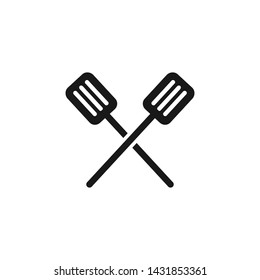 Grill Barbecue Bar Icon Logo Vector