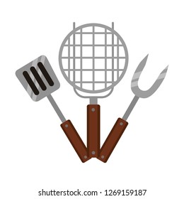 grill barbecue fork spatula