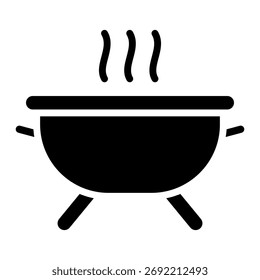 Elemento De Ícone De Churrasco De Grelha Para Design