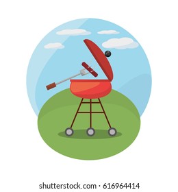 grill barbecue picnic landscape