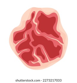 grill beef steak icon isolated design