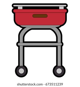 grill cook cartoon
