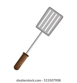 grill cutlery isolated icon