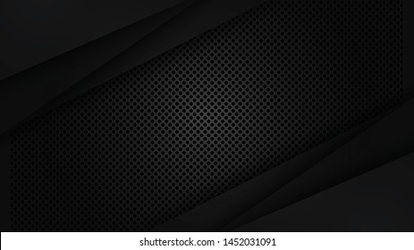 Grill Dark And Metallic Sheet Abstract Background