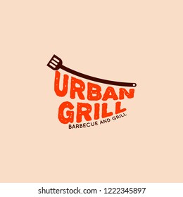 Grill Design for Logotype, Label, Badge and other design. vector illustration