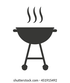grill equipment isolated icon design, vector illustration  graphic 
