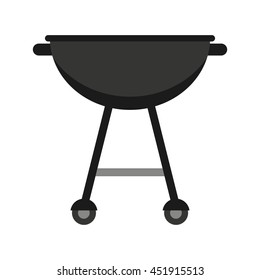 grill equipment isolated icon design, vector illustration  graphic 