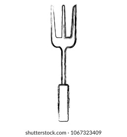 grill fork cutlery icon