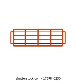 a grill grate, a big bbq for friends, grill party on a backyard concept, food and fun on fresh air, stay safe at home