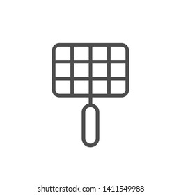Grill grate line outline icon
