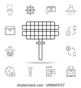 Grill Grid icon. Detailed set of web icons and signs. Premium graphic design. One of the collection icons for websites, web design, mobile app on white background