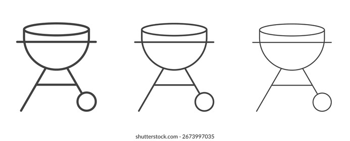 Design de ícone de grelha, adequado para web, infográficos, interface e aplicativos.