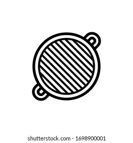 grill icon design vector template