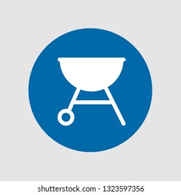  Grill icon. Editable  Grill icon for web or mobile.