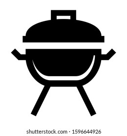 grill icon isolated sign symbol vector illustration - high quality black style vector icons
