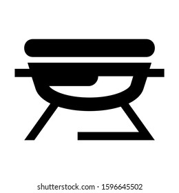 grill icon isolated sign symbol vector illustration - high quality black style vector icons
