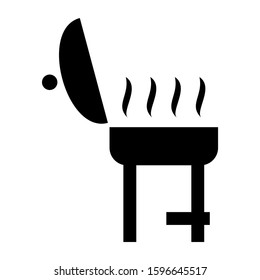 grill icon isolated sign symbol vector illustration - high quality black style vector icons
