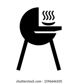 grill icon isolated sign symbol vector illustration - high quality black style vector icons
