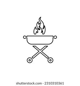 icono de paro en fondo blanco, ilustración vectorial