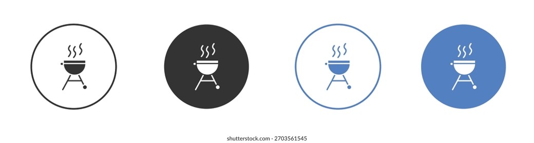 Grill icon pictogram for your web site design, logo