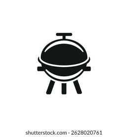 Grill icon. Simple grill icon for social media, app and web design. Vector illustration.