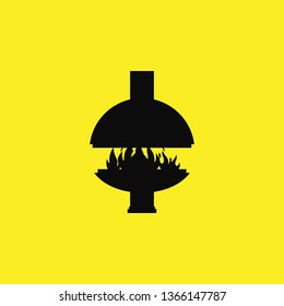 grill icon vector