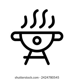 Grill Icon Vector Symbol Design Illustration