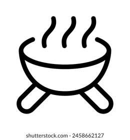 Ilustración de diseño de símbolo de Vector de parrilla