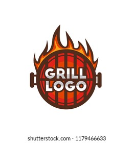 Grill logo Design