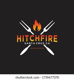 grill logo / grill icon