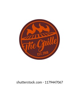 Grill Logo Template