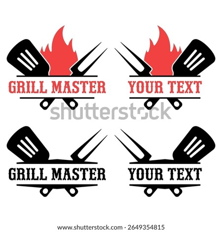 Grill Master BBQ Customizable Designs