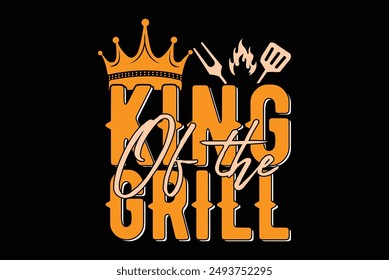 grill master food t shirt design