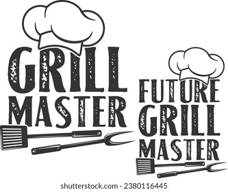 Grill Master  Future Grill Master - Daddy And Me Matching Designs