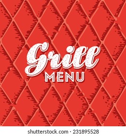 Grill Menu Seamless Background