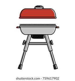 grill oven isolated icon