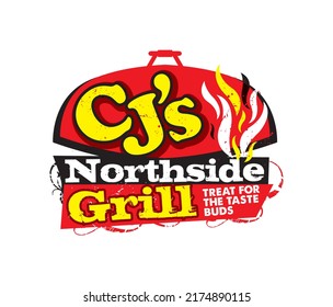 Grill Restaurant - Logo design idea